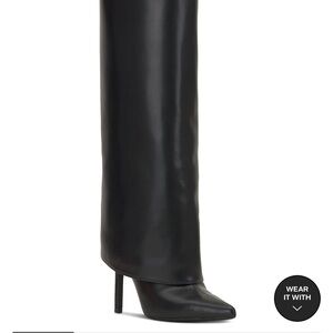 Skylar Fold Over Cuffed Dress Boots